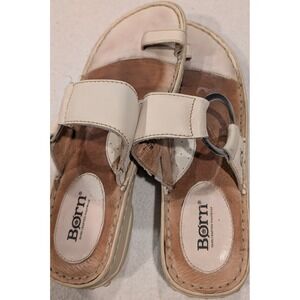 Born Handcrafted Footwear Women's Leather Comfort Sandals Size 7 M W